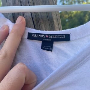 Brandy Melville white tee